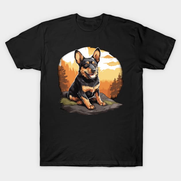 Lancashire Heeler Cute Gifts For Dogs Lover T-Shirt by AdawiArt